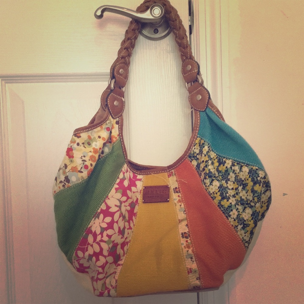 Colorful, print Summer Handbag